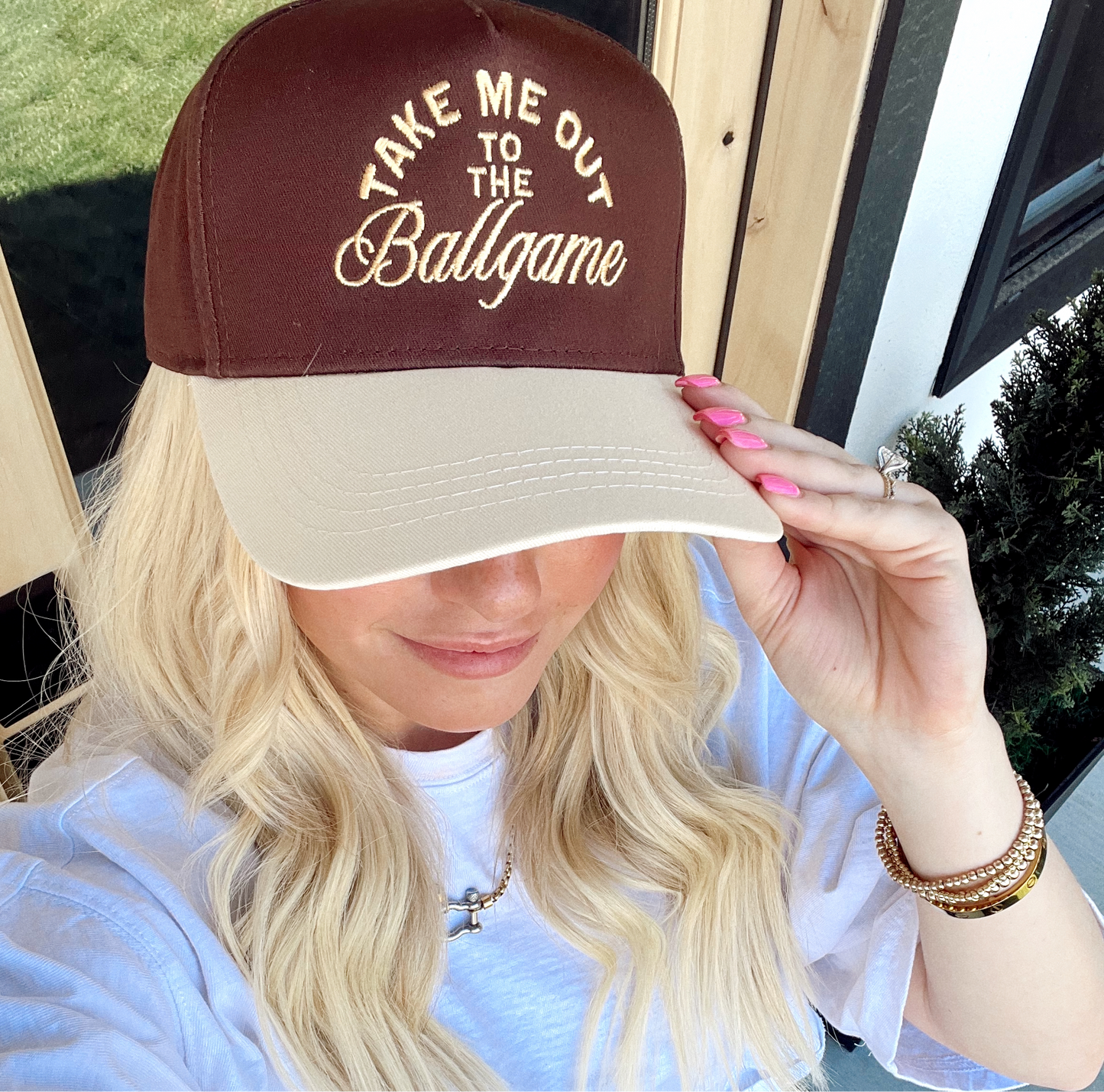 Take Me Out To The Ballgame-Baseball Hats