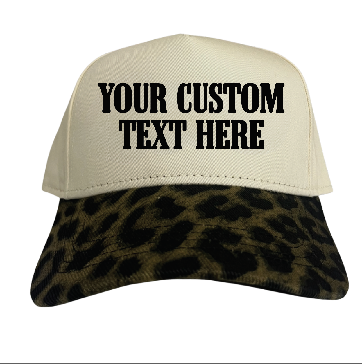 Custom Leopard Hat