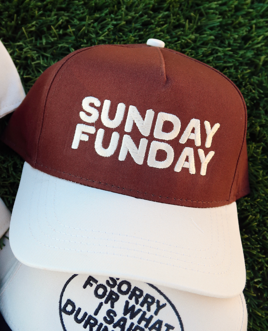 Sunday Funday Embroidered Hat
