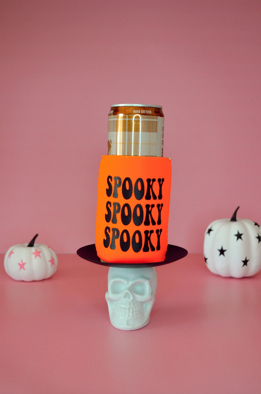 Spooky Halloween Can Cooler