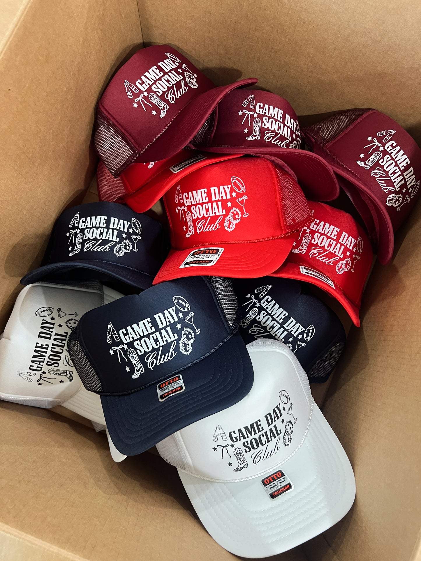 Game Day Social Club- Foam Hat