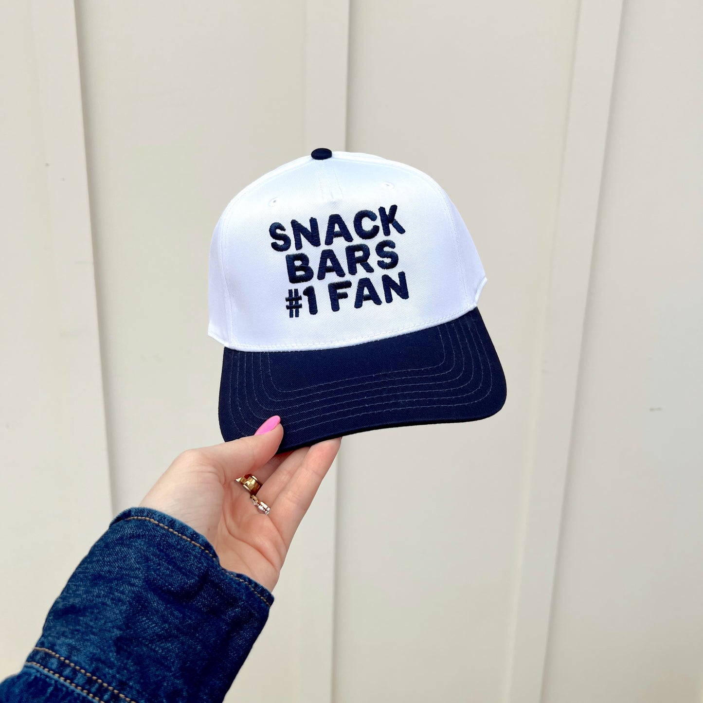 Snack Bars #1 Fan-Baseball Hats