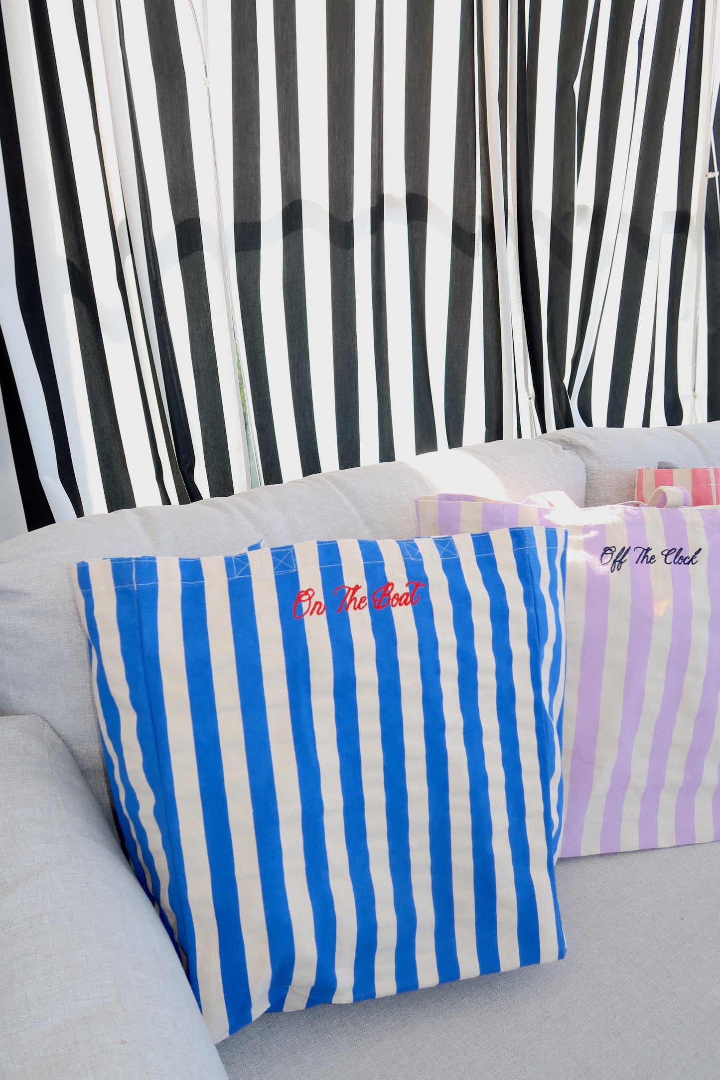 Stripe Tote Bag