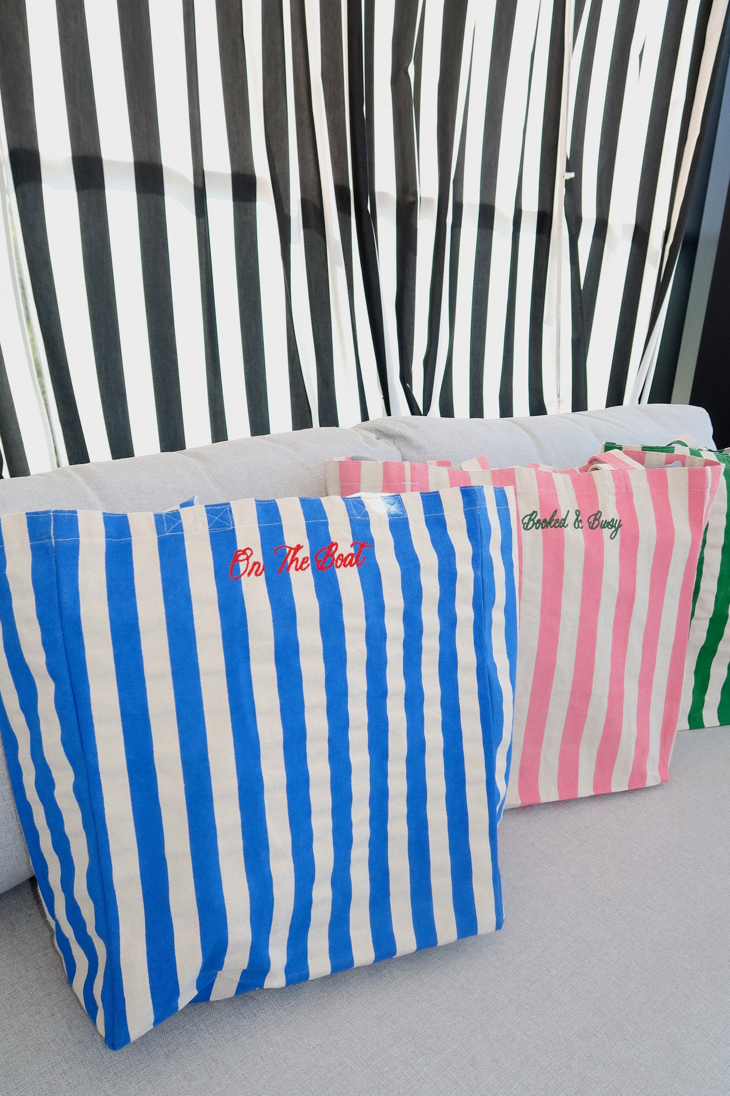 Stripe Tote Bag