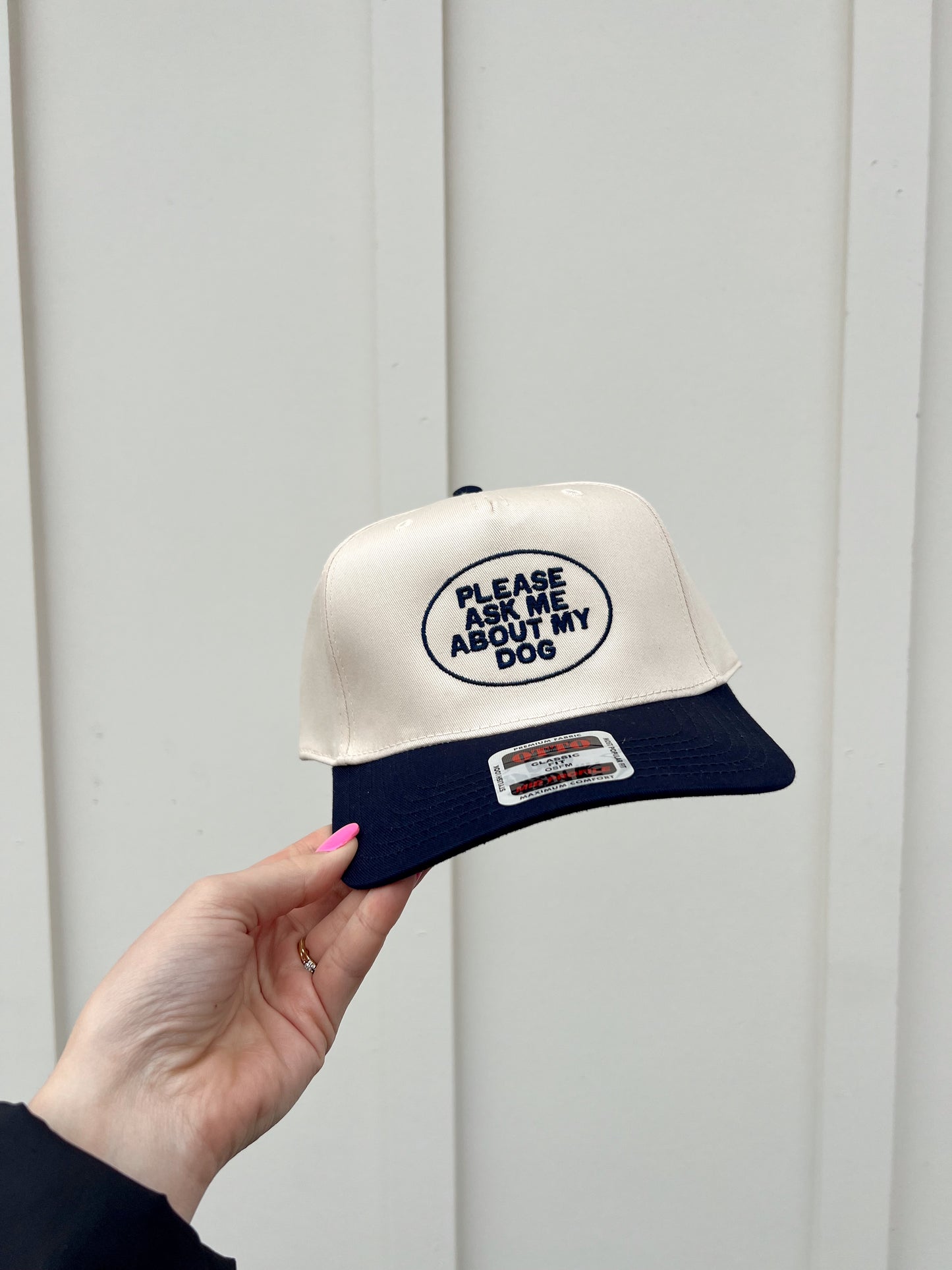 Please Ask Me About My Dog- Embroidered Hat