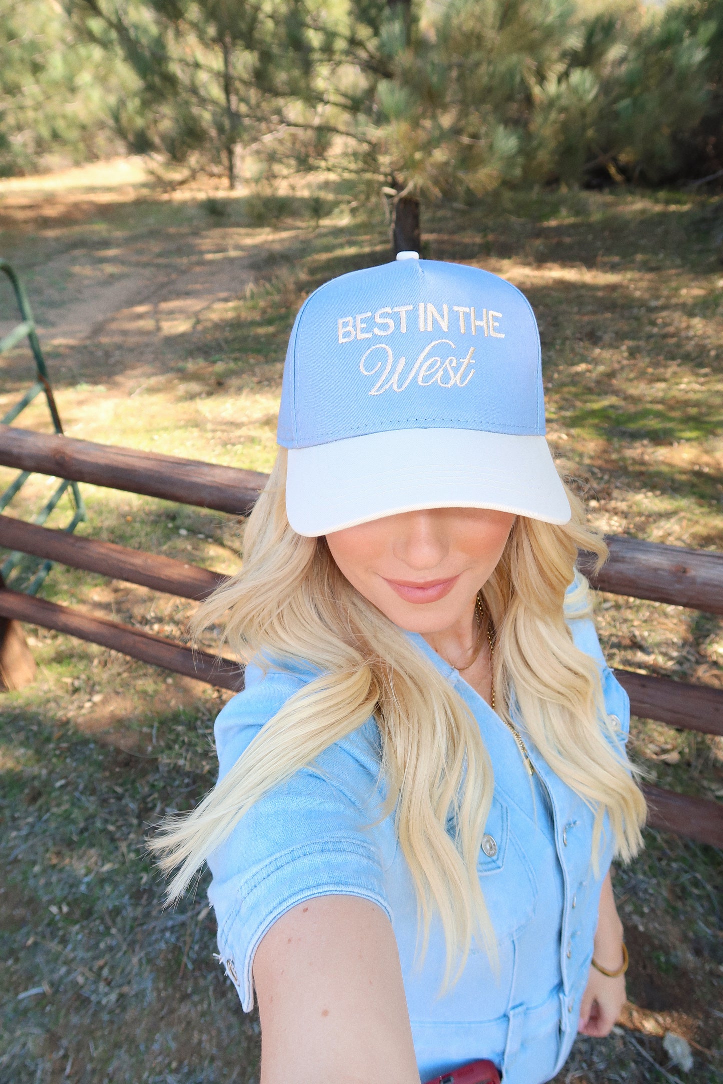 Best In The West- Embroidered Hat