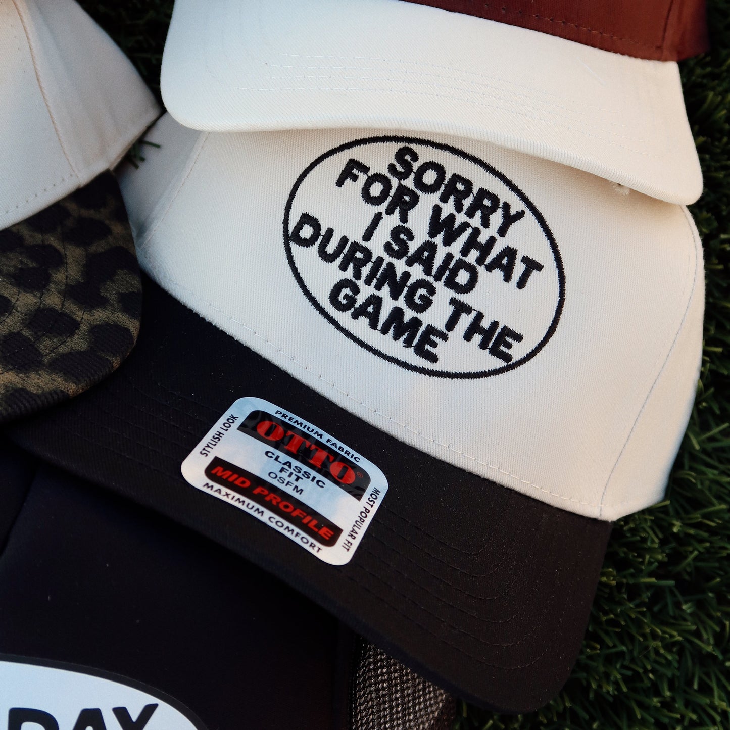Sorry For What I Said During The Game- Game Day Hat