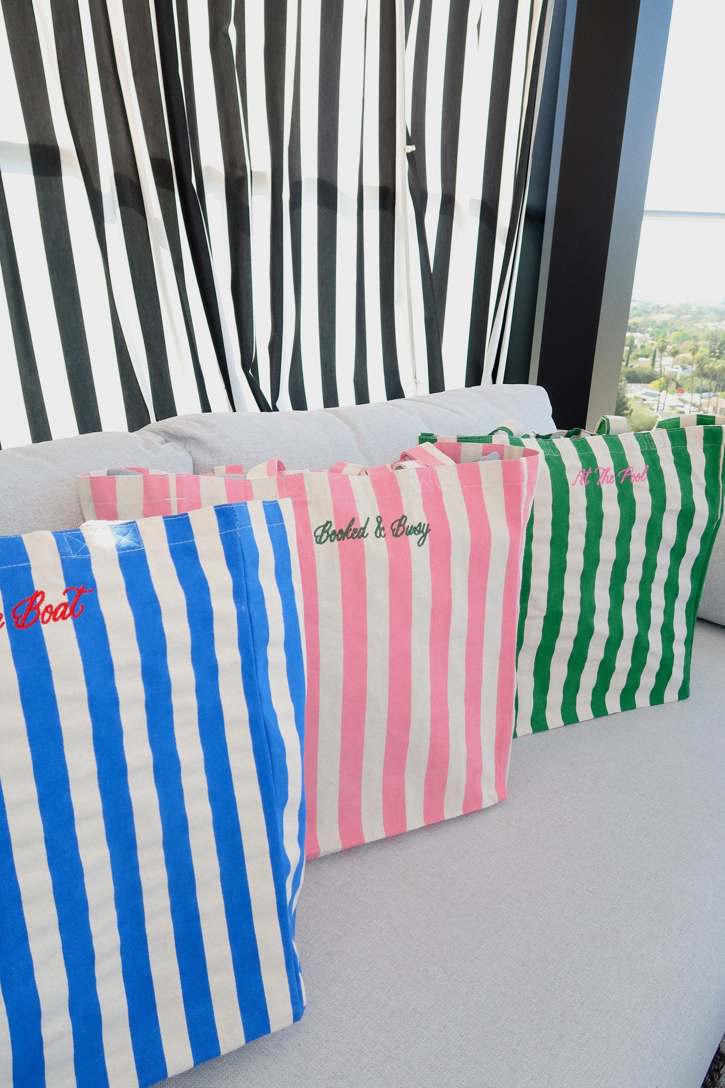 Stripe Tote Bag