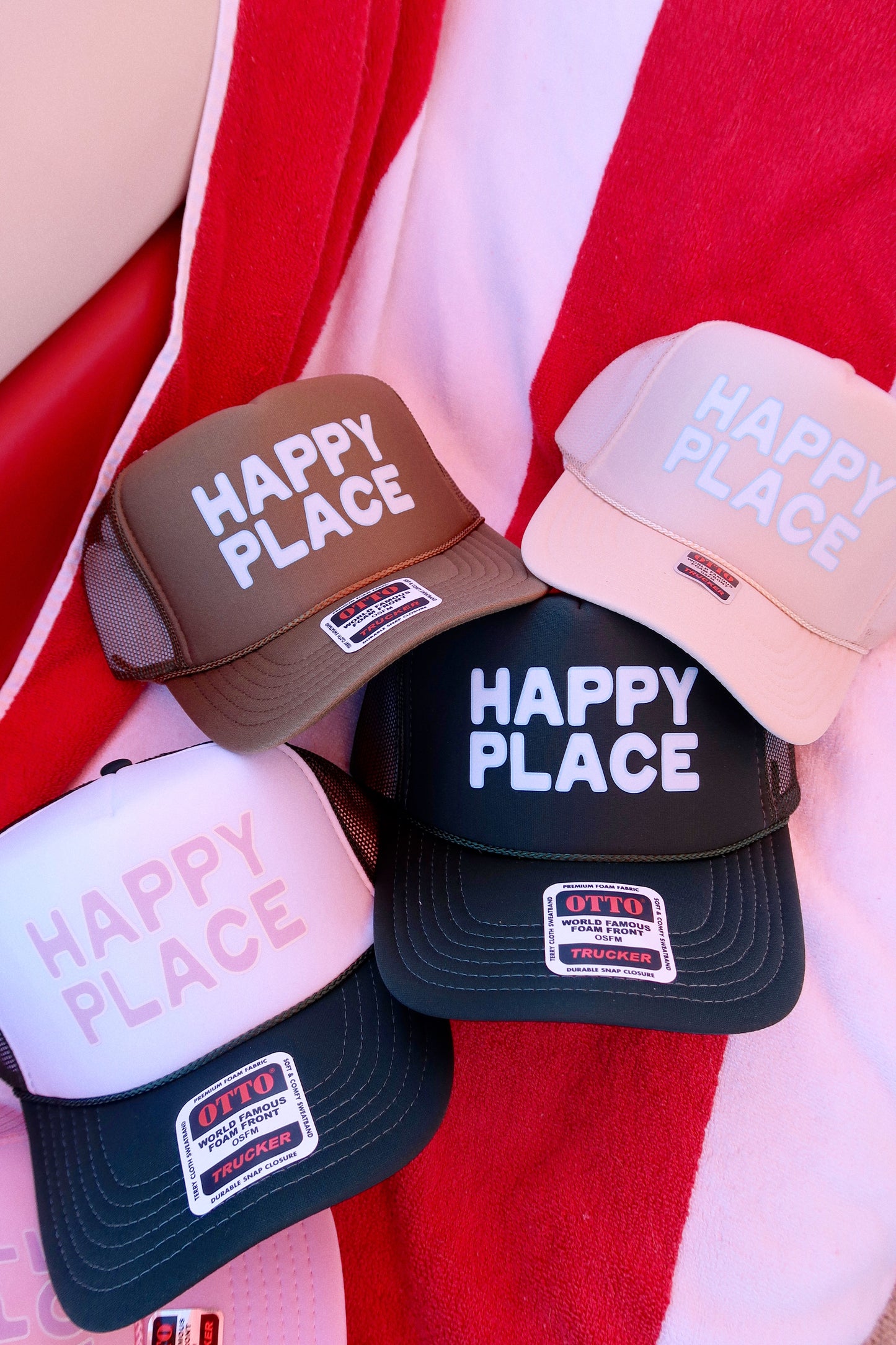 Happy Place Foam Trucker