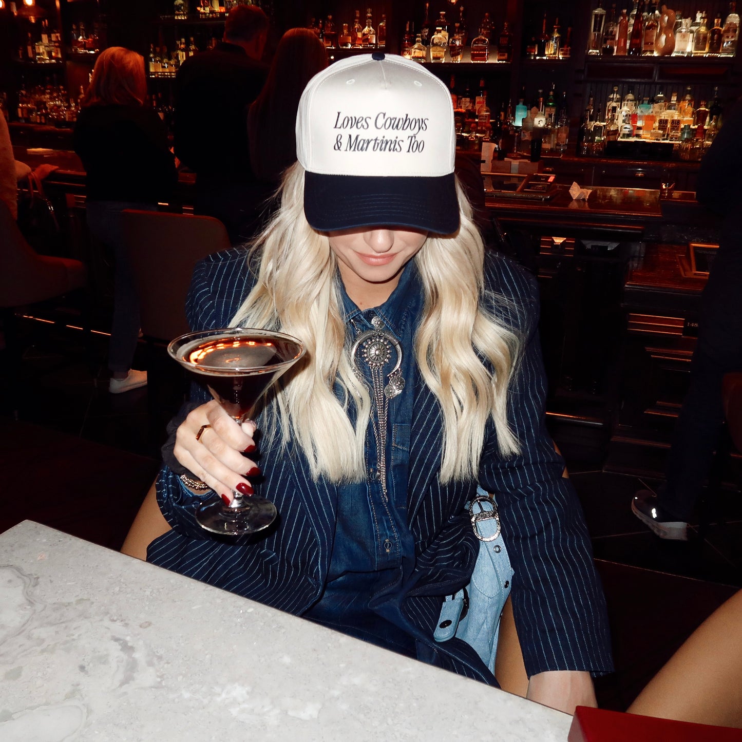 Loves Cowboys & Martinis Too