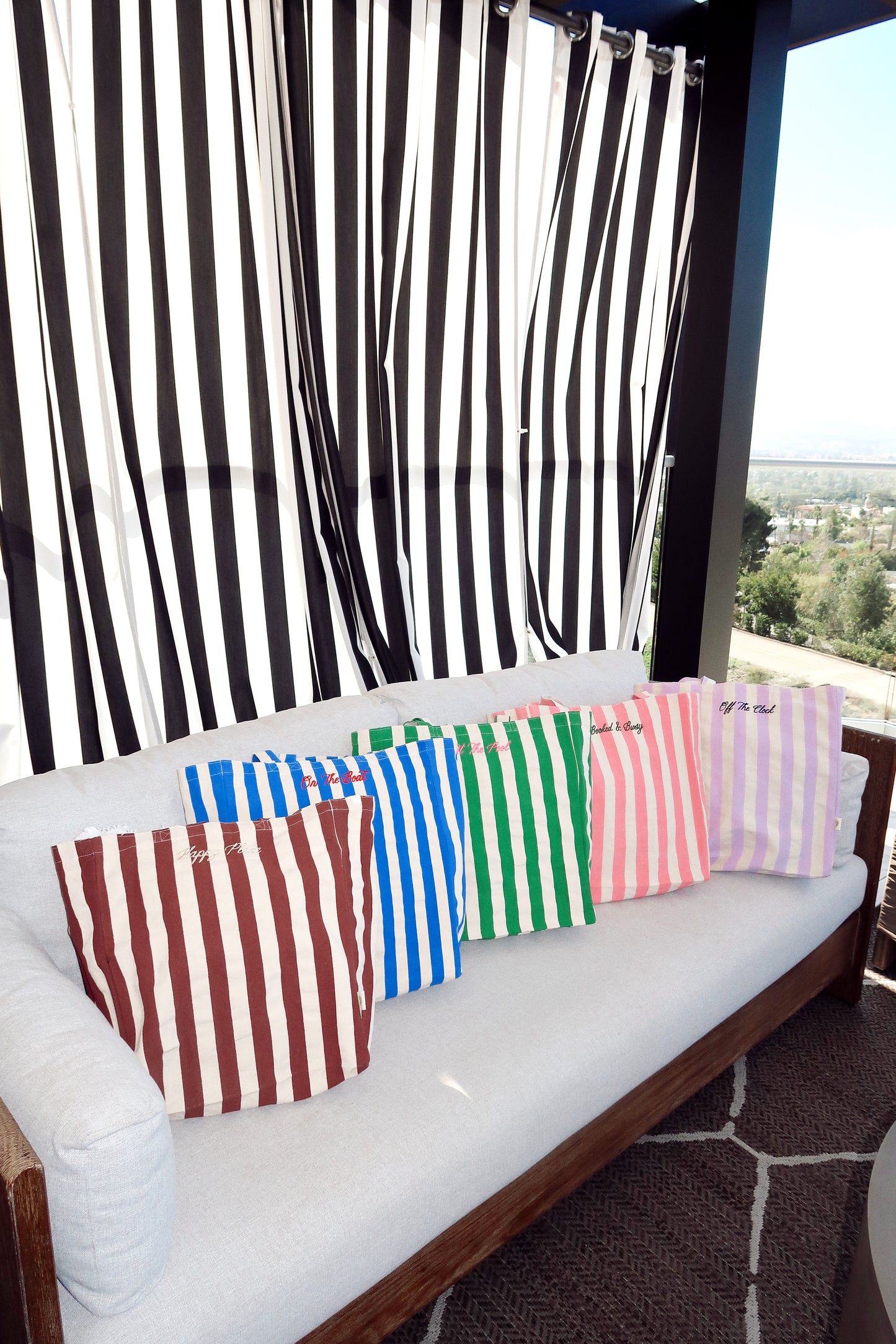 Stripe Tote Bag