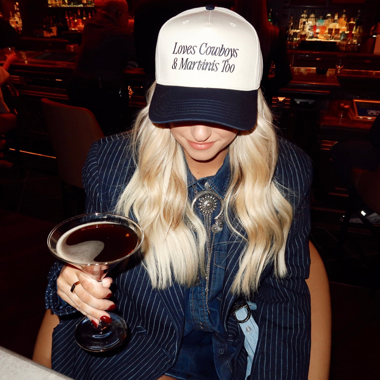Loves Cowboys & Martinis Too