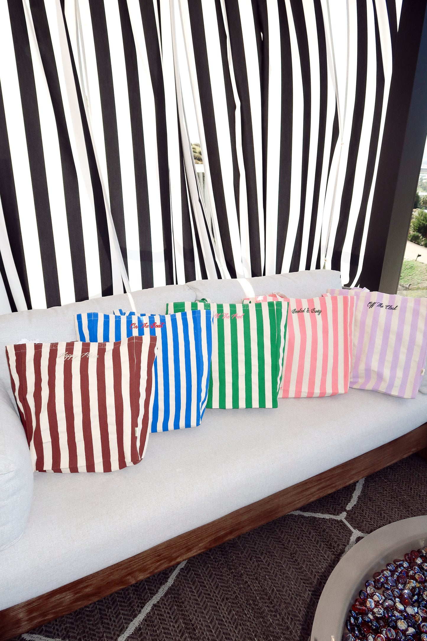 Stripe Tote Bag