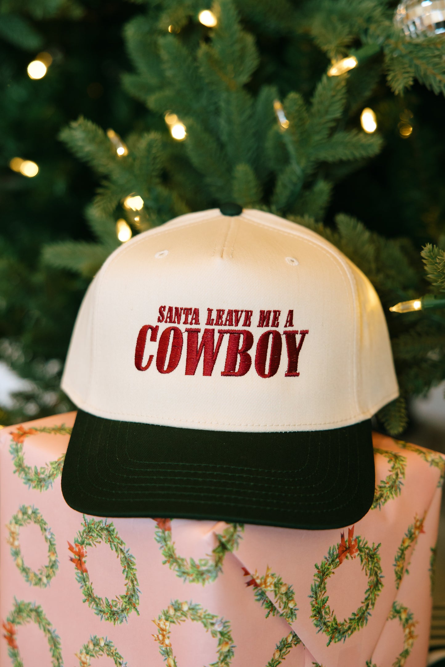 Santa Leave Me A Cowboy