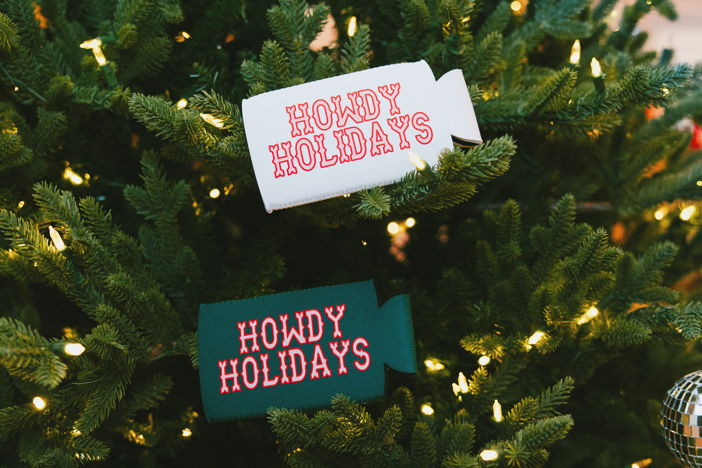 Howdy Holidays Can Cooler