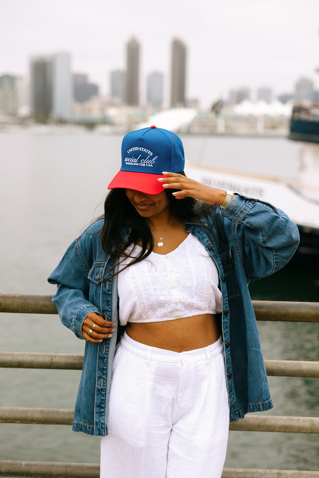 United States Social Club Embroidered Hat