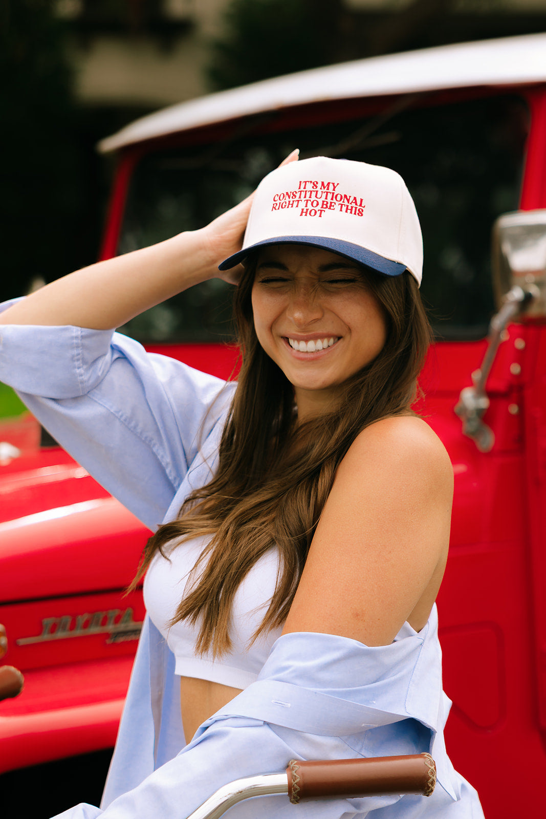 It's My Constitutional Right To Be This Hot Embroidered Hat