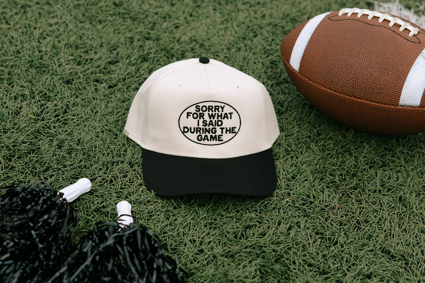 Sorry For What I Said During The Game- Game Day Hat