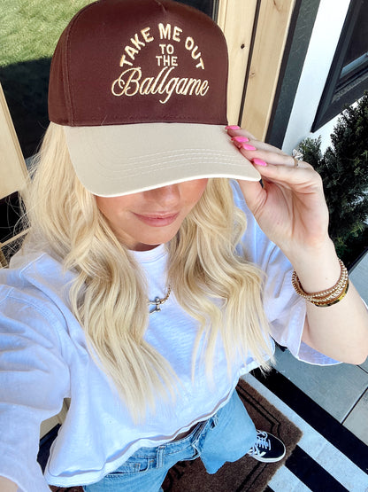 Take Me Out To The Ballgame-Baseball Hats