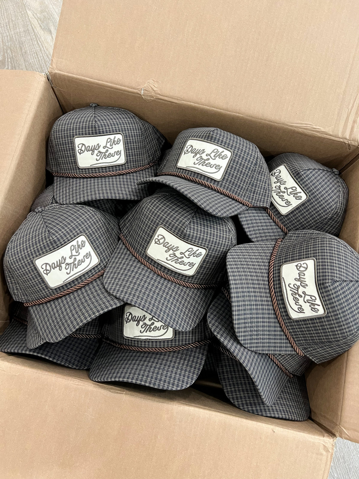 Days Like These Plaid Patch Hat Fall Collection