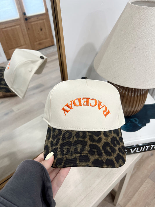 Leopard Print Hat | Raceday
