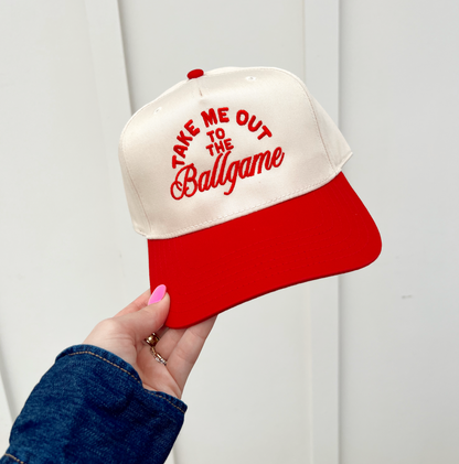 Take Me Out To The Ballgame-Baseball Hats