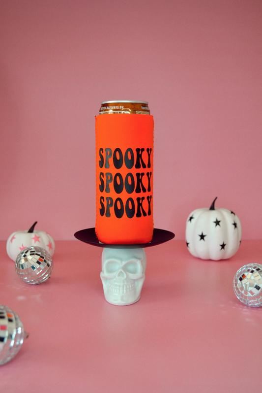 Spooky Halloween Can Cooler