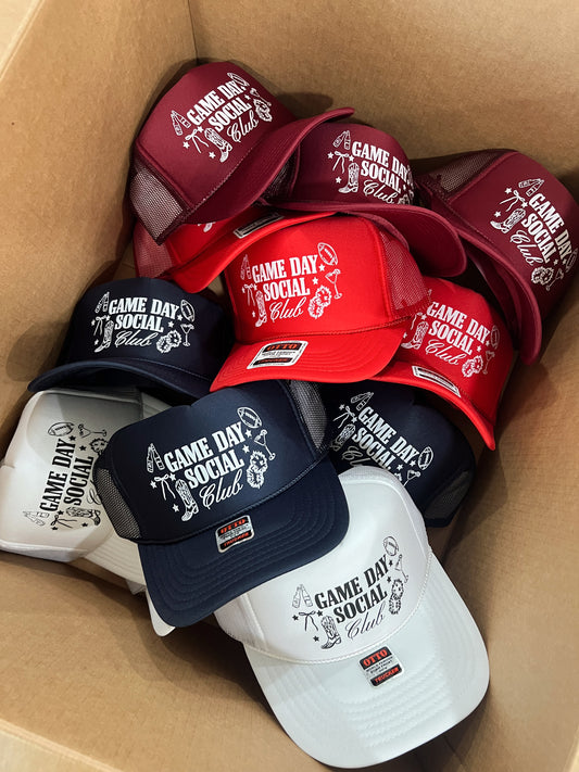 Game Day Social Club- Foam Hat
