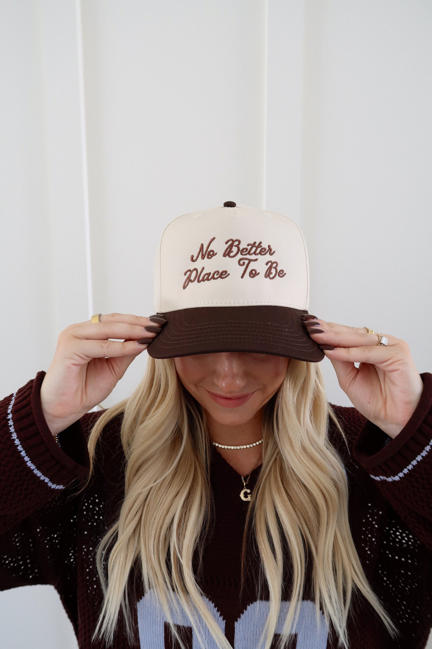No Better Place To Be Brown/Natural Hat