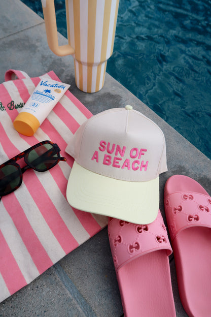 Sun Of A Beach- Pale Yellow/Natural