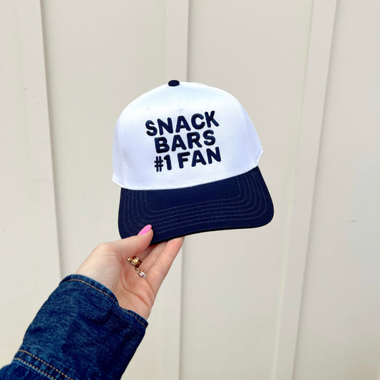 Snack Bars #1 Fan-Baseball Hats
