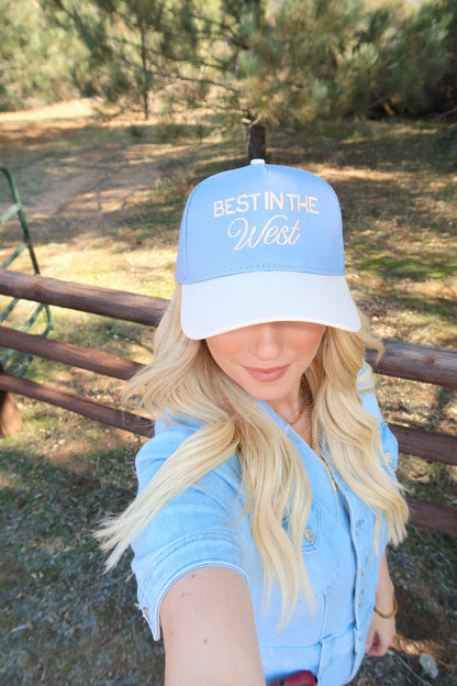 Best In The West- Embroidered Hat