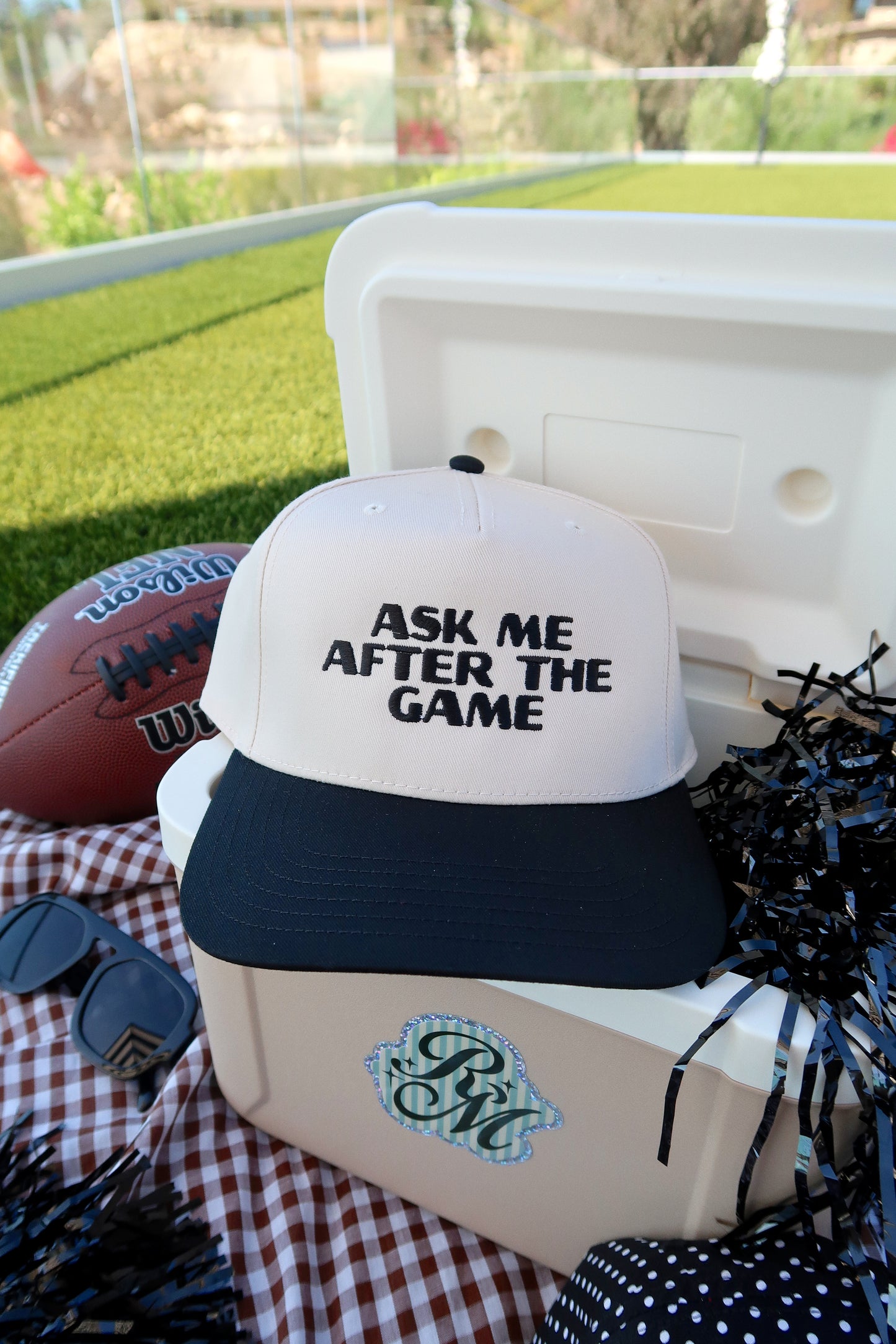 Ask Me After The Game Embroidered Hat