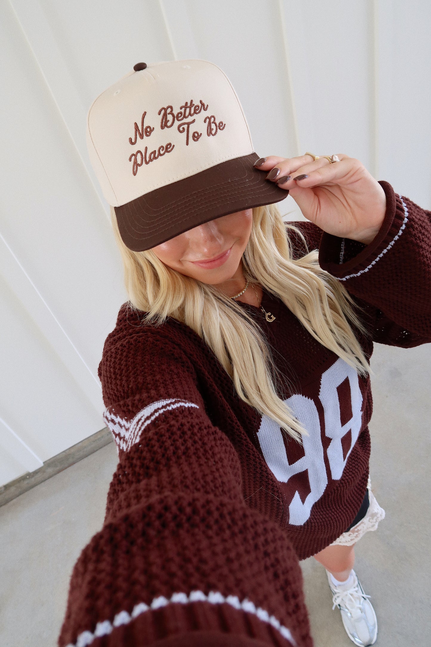 No Better Place To Be Brown/Natural Hat