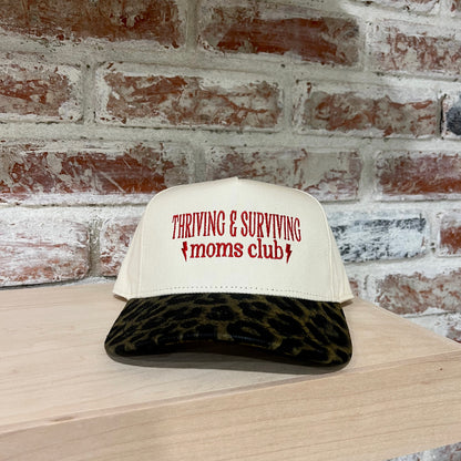 Mother's Day Leopard Embroidered Hat