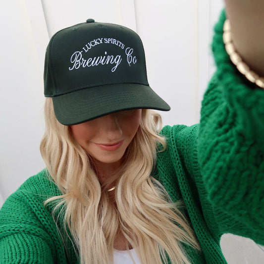 Lucky Spirits Brewing Co - Embroidered Trucker Hat