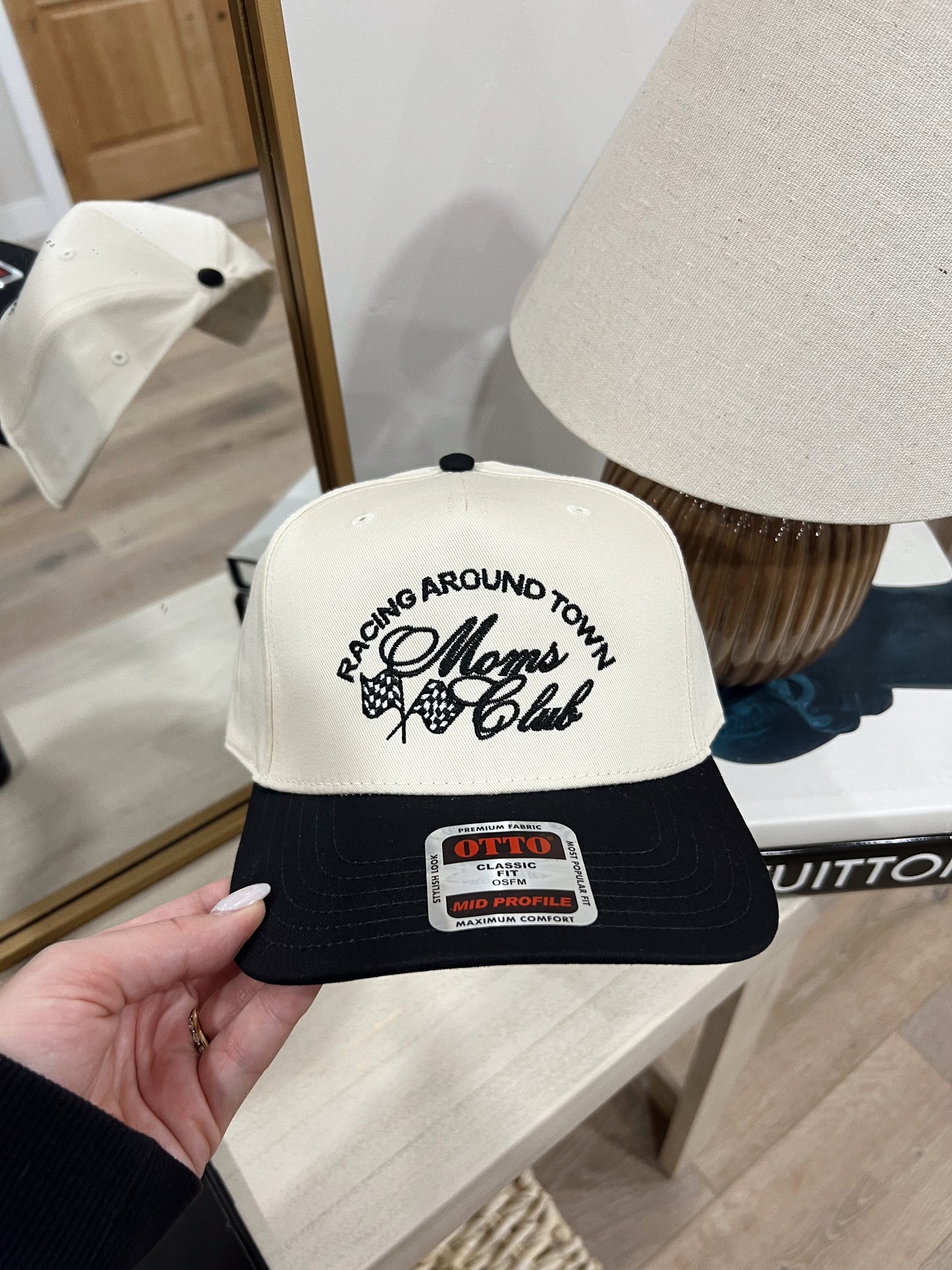 Racing Around Town Moms Club Hat