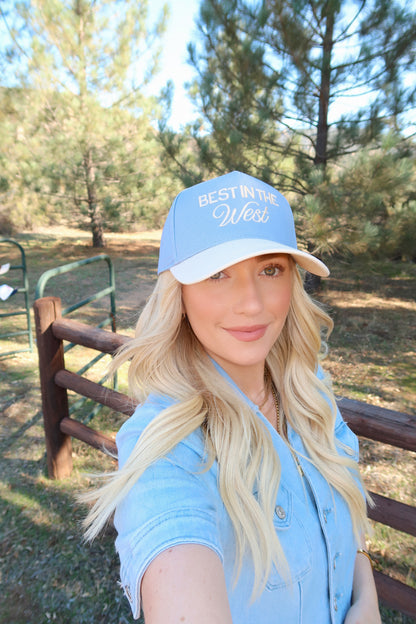 Best In The West- Embroidered Hat