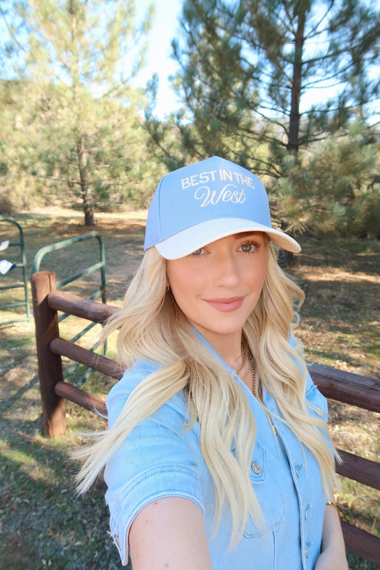 Best In The West- Embroidered Hat