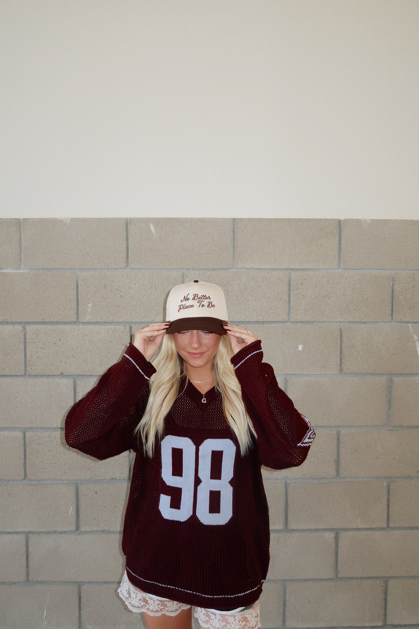 No Better Place To Be Brown/Natural Hat
