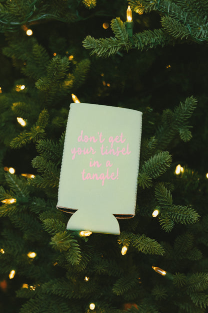 Don't Get Your Tinsel In a Tangle Can Cooler - Holiday Shop