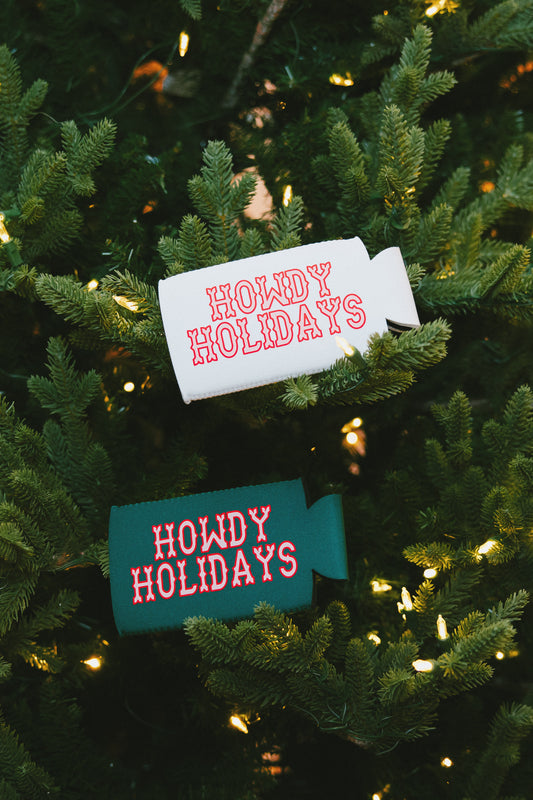 Howdy Holidays Can Cooler