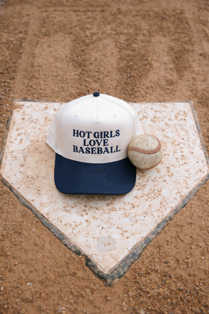 Hot Girls Love Baseball Embroidered Hat