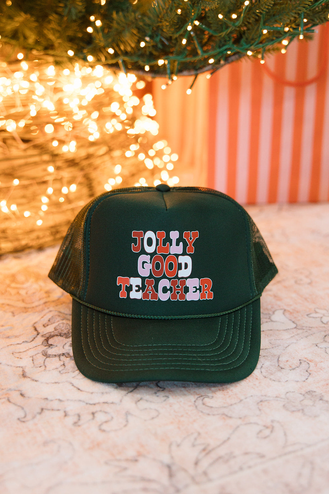 Jolly Good Teacher Foam Printed Hat