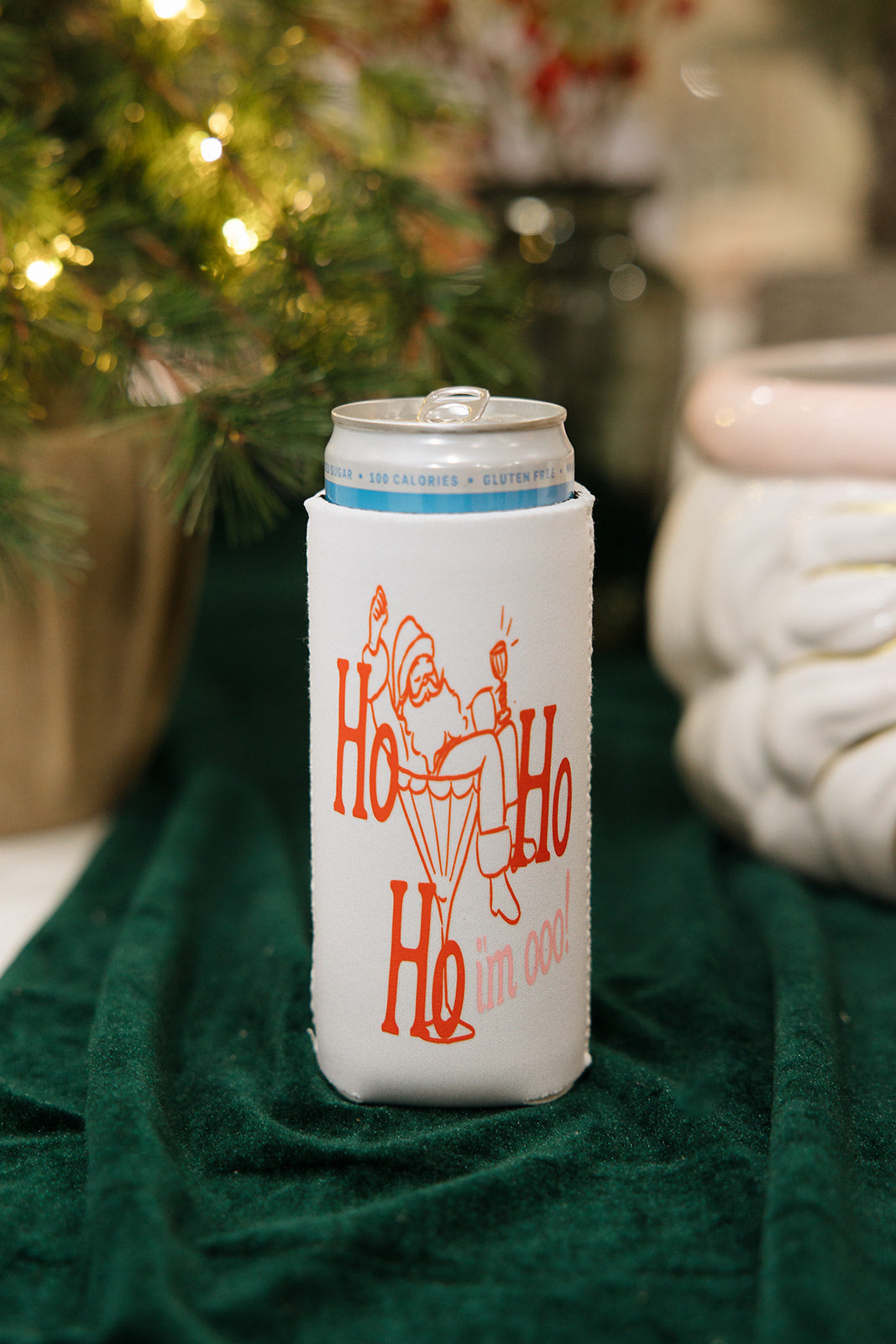 Ho Ho Ho I'm OOO Slim Can Cooler
