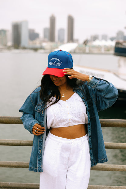 United States Social Club Embroidered Hat