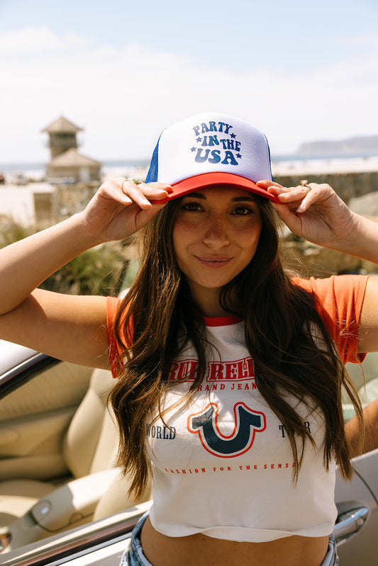 Party In The USA Trucker Hat