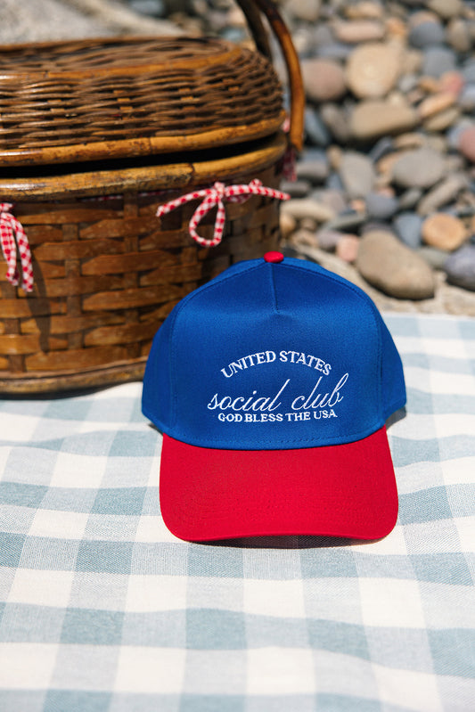 United States Social Club Embroidered Hat