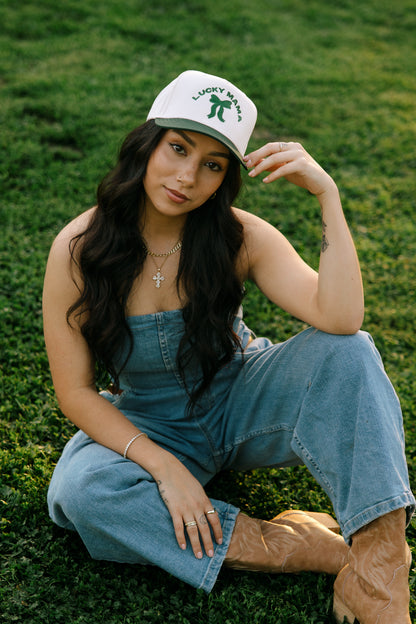Lucky Mama Embroidered Hat- St. Patricks Day